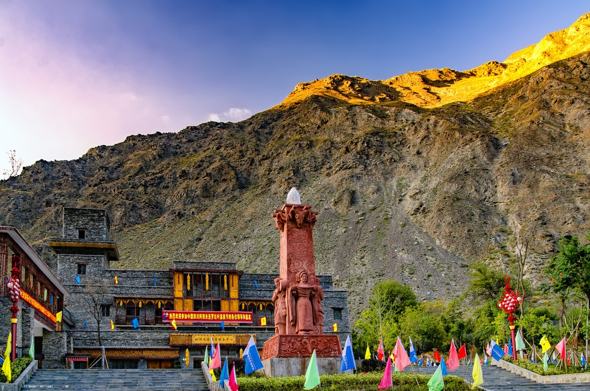 川西阿坝州风光 《汶川羌人谷》