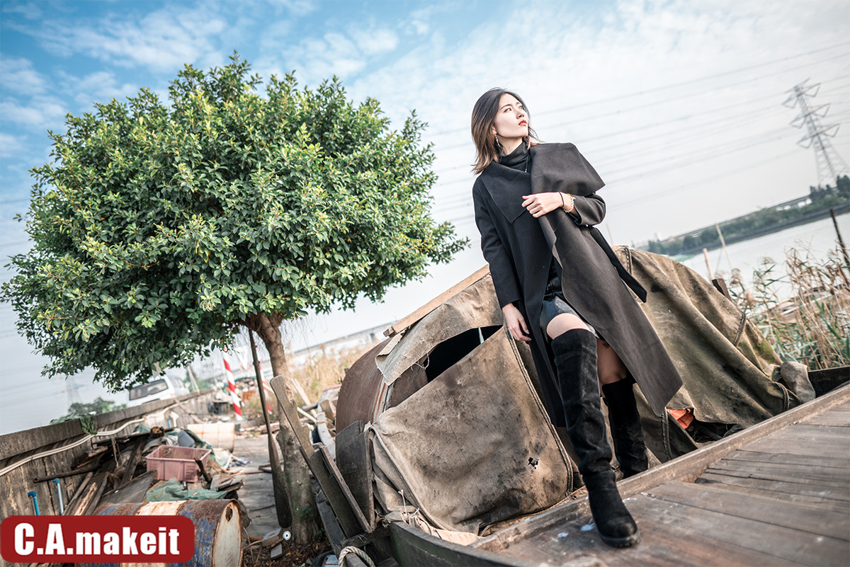 《蔚蓝的交响诗》——超广角人像