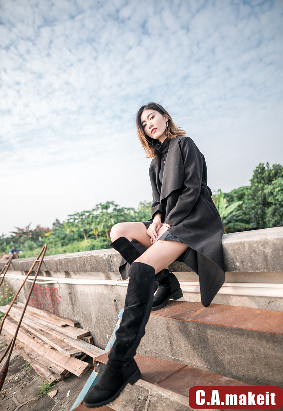 《蔚蓝的交响诗》——超广角人像