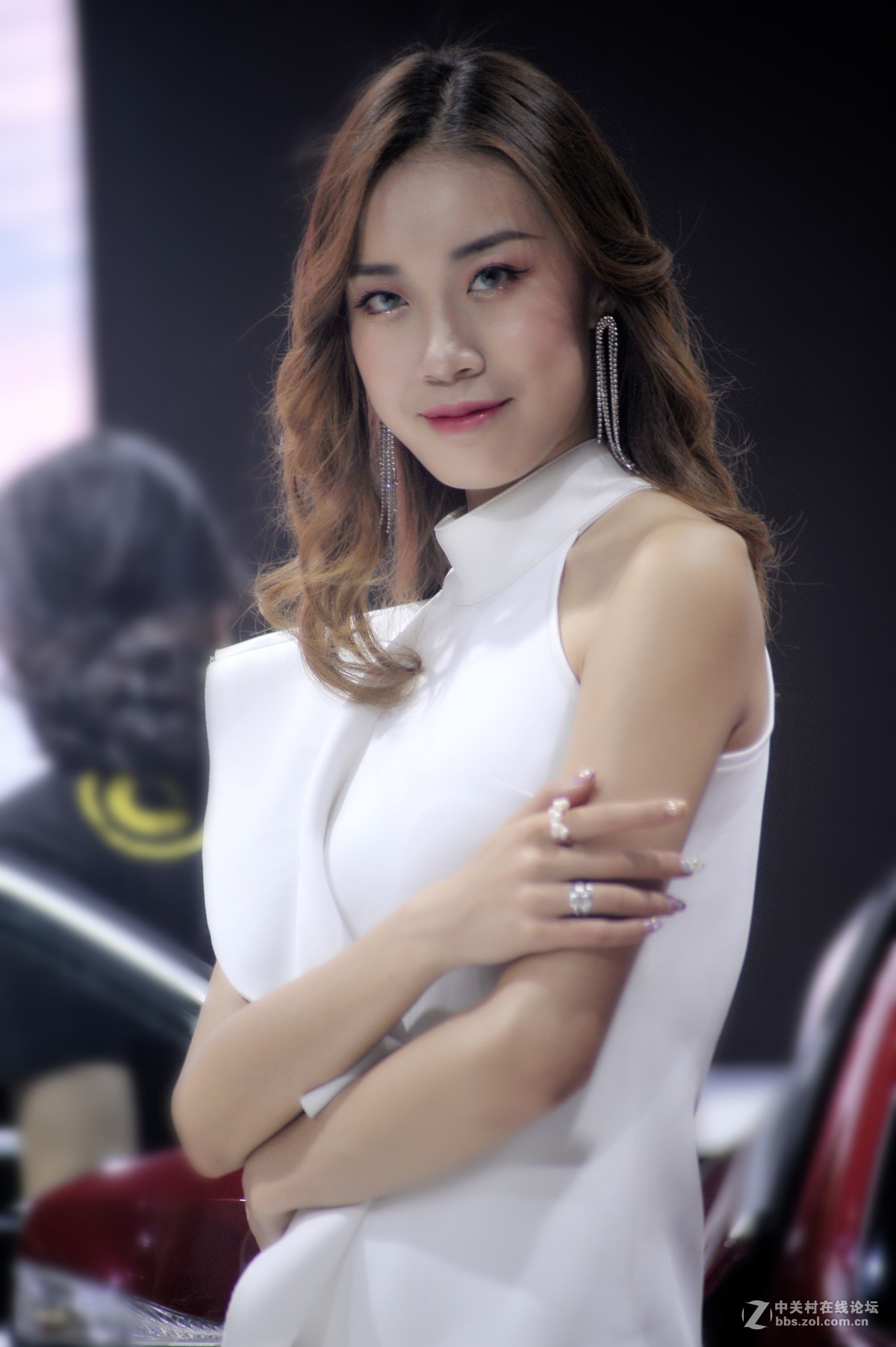 2018昆明车展模特美女