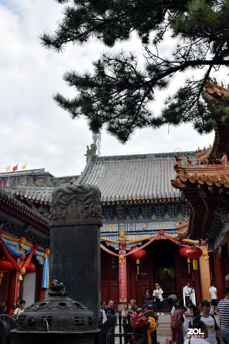 岱顶天街---玉皇顶    一路风光