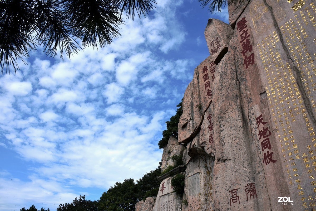 岱顶天街---玉皇顶    一路风光
