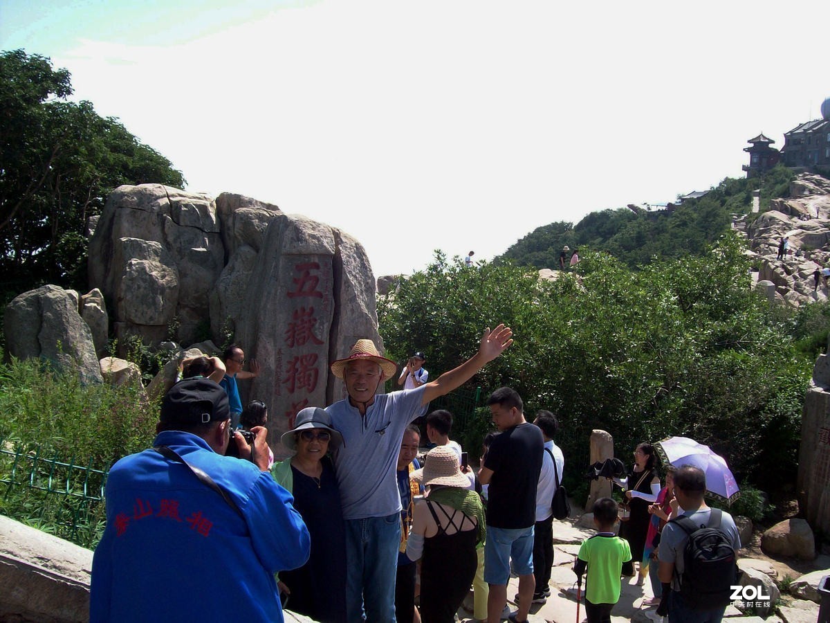 岱顶天街---玉皇顶    一路风光