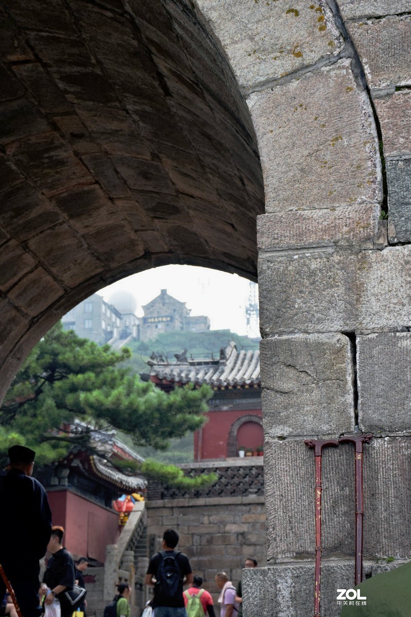 岱顶天街---玉皇顶    一路风光