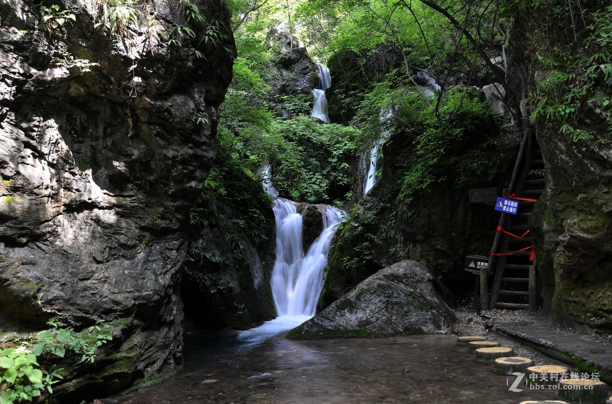 栾川重渡沟游拍