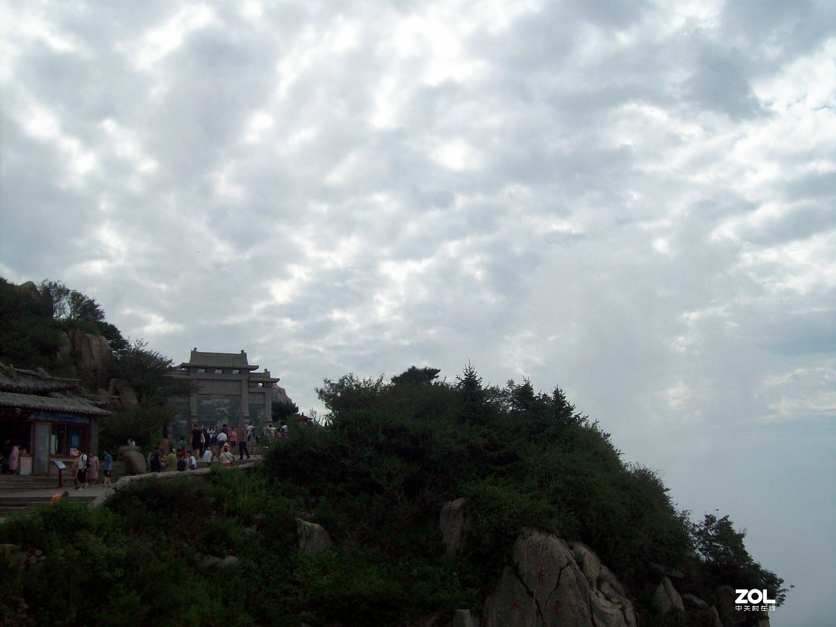 岱顶天街---玉皇顶    一路风光