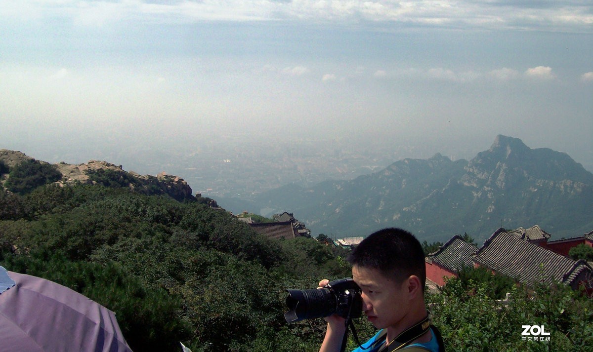 岱顶天街---玉皇顶    一路风光