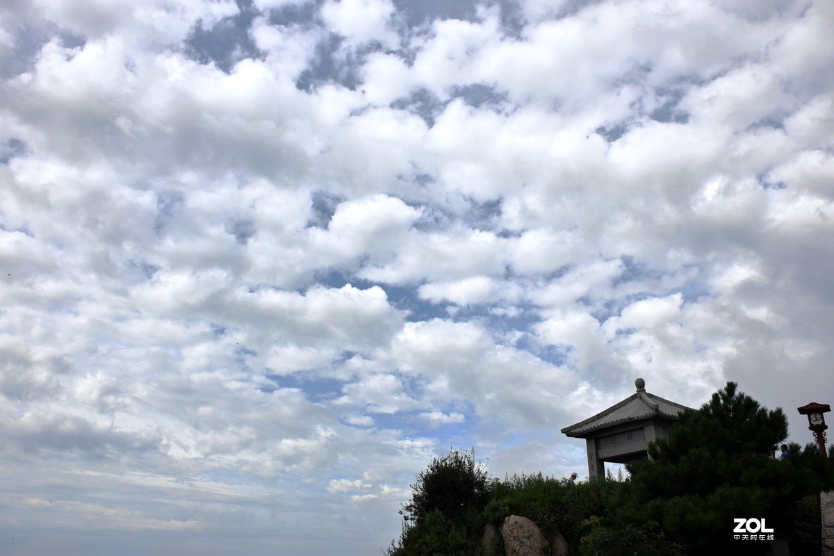 岱顶天街---玉皇顶    一路风光