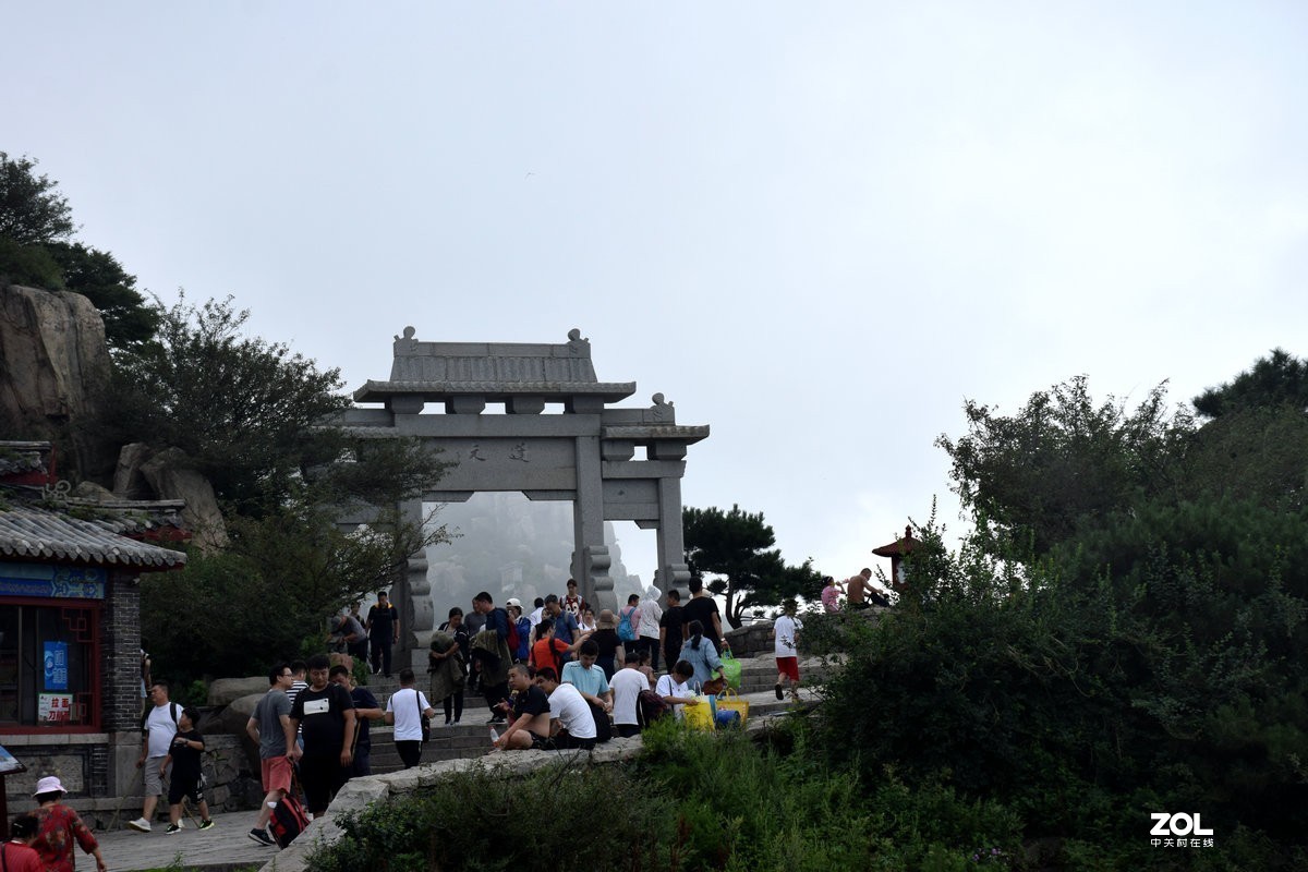 岱顶天街---玉皇顶    一路风光