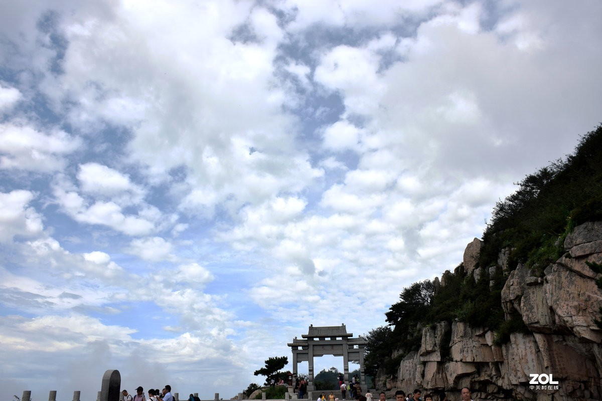 岱顶天街---玉皇顶    一路风光