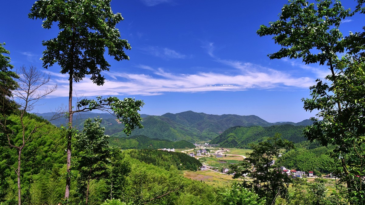 江西省铅山县自然风景摄影（武夷山镇岑原村）
