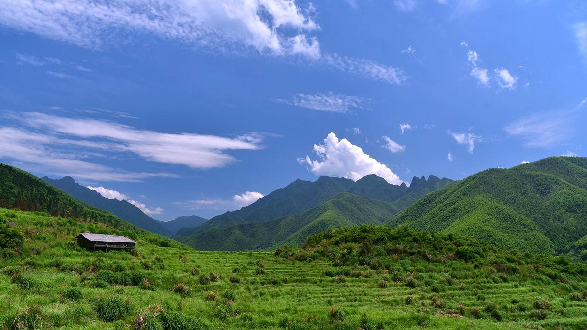 江西省铅山县自然风景摄影（武夷山镇岑原村）