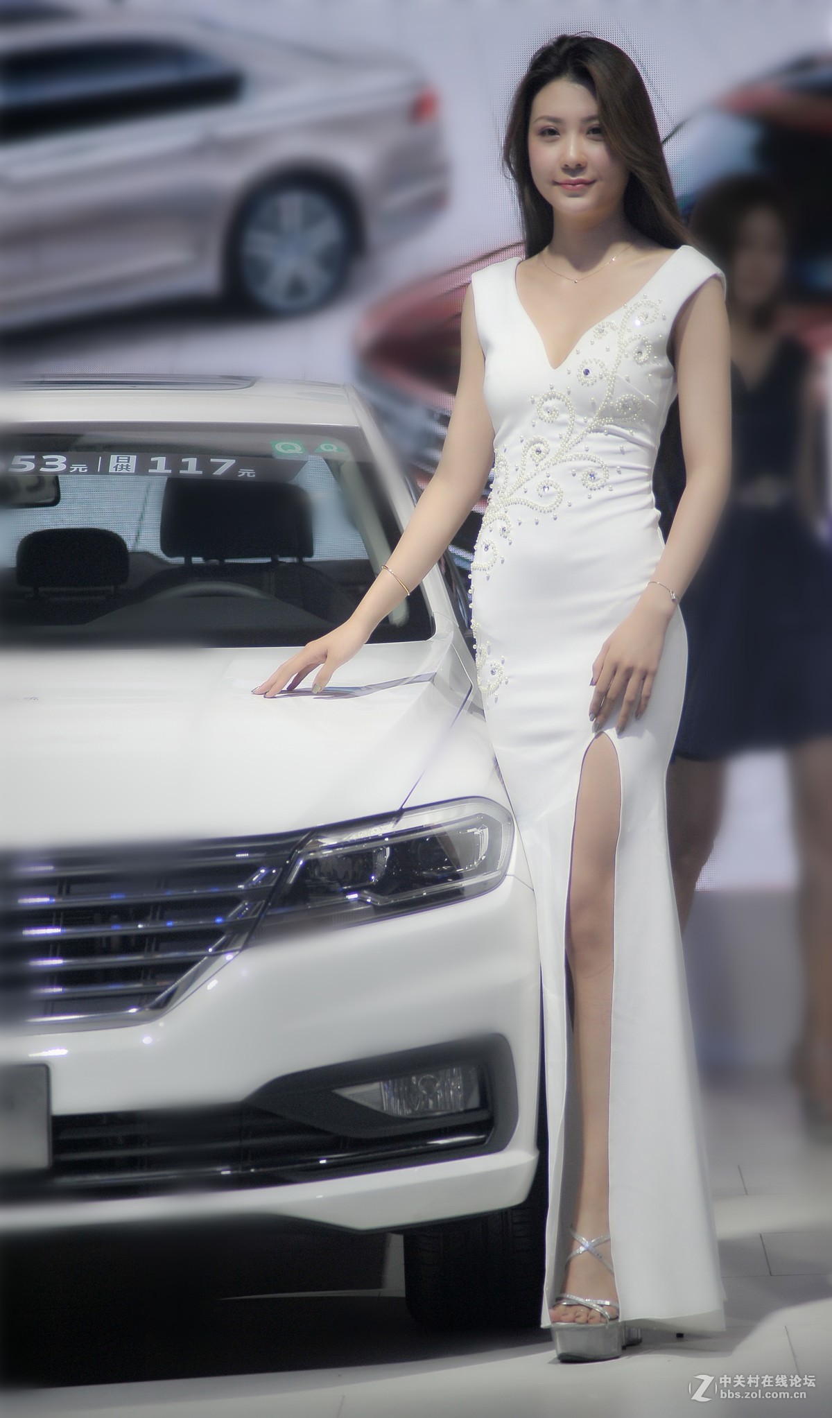 2018昆明车展模特美女
