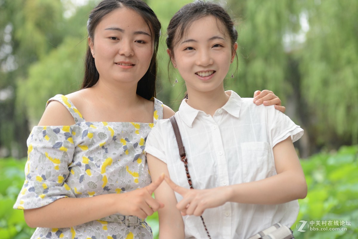 环境人像随拍喜欢荷花的女孩们