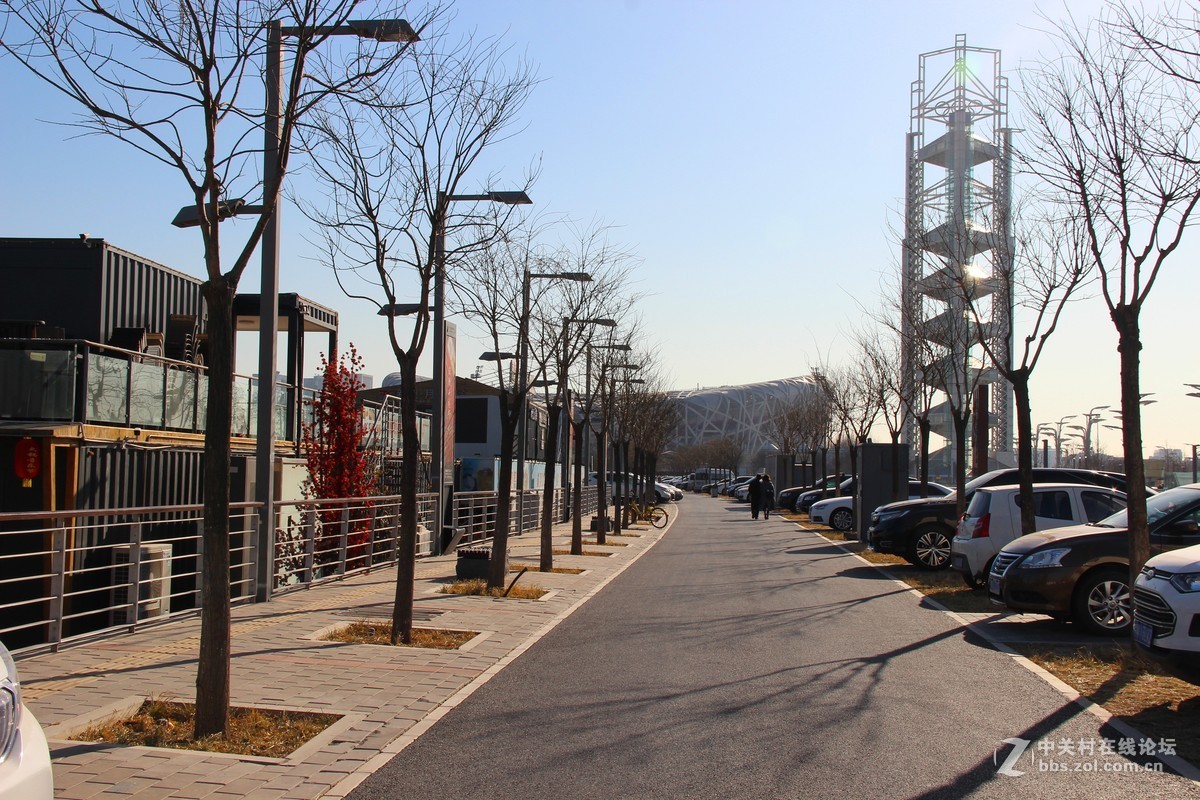 #佳能EOS M6感受温暖冬日# 黄昏远望鸟巢快能滑冰了