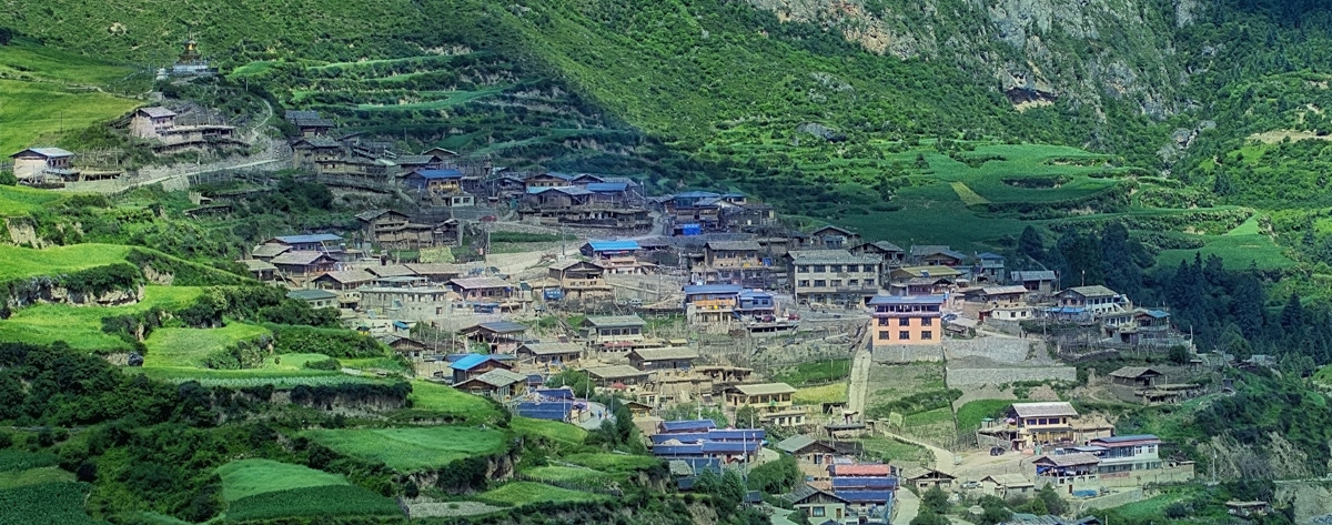 甘南行-桃平羌寨若尔盖县城尕扎那郞木寺