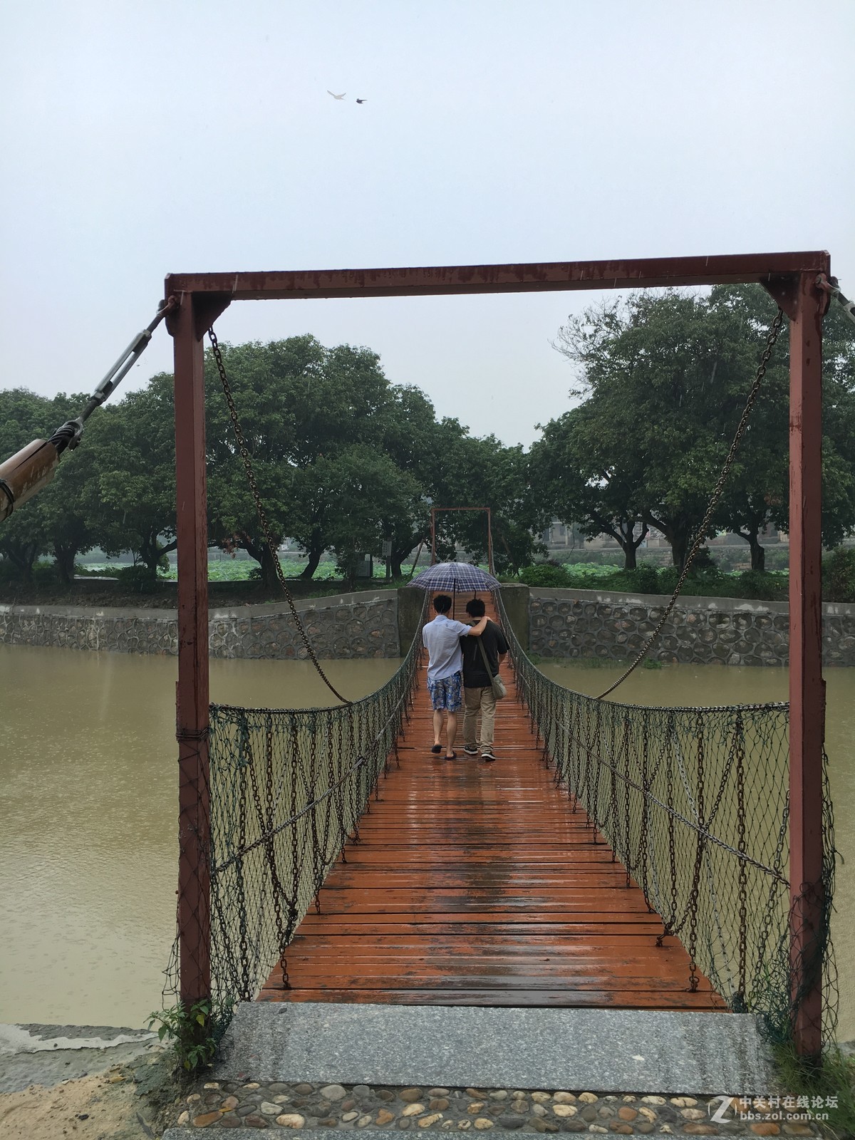 淅淅沥沥的塱头古村