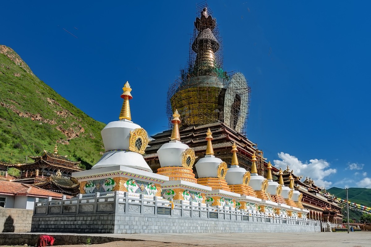 201707川青甘边行之27果洛州白玉寺