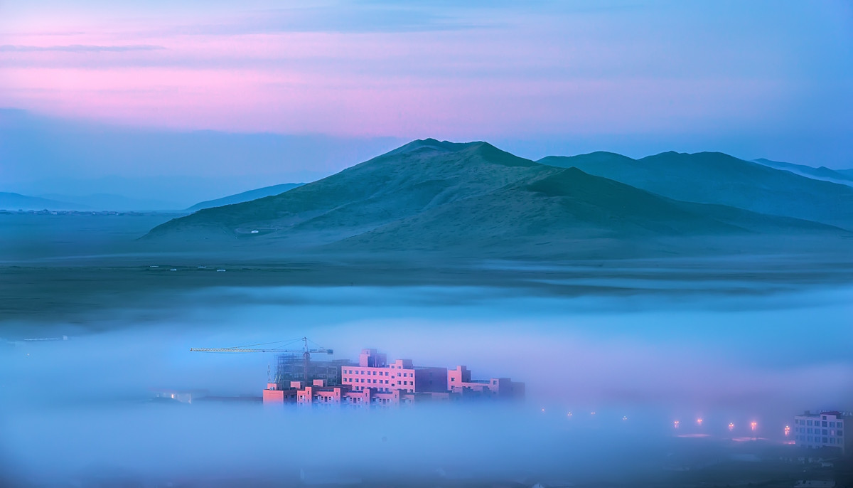 甘南行-桃平羌寨若尔盖县城尕扎那郞木寺