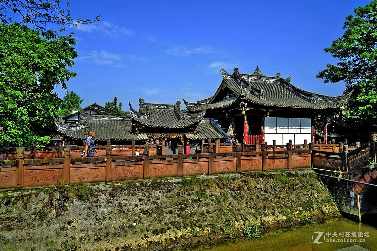 四川灌縣街子古鎮