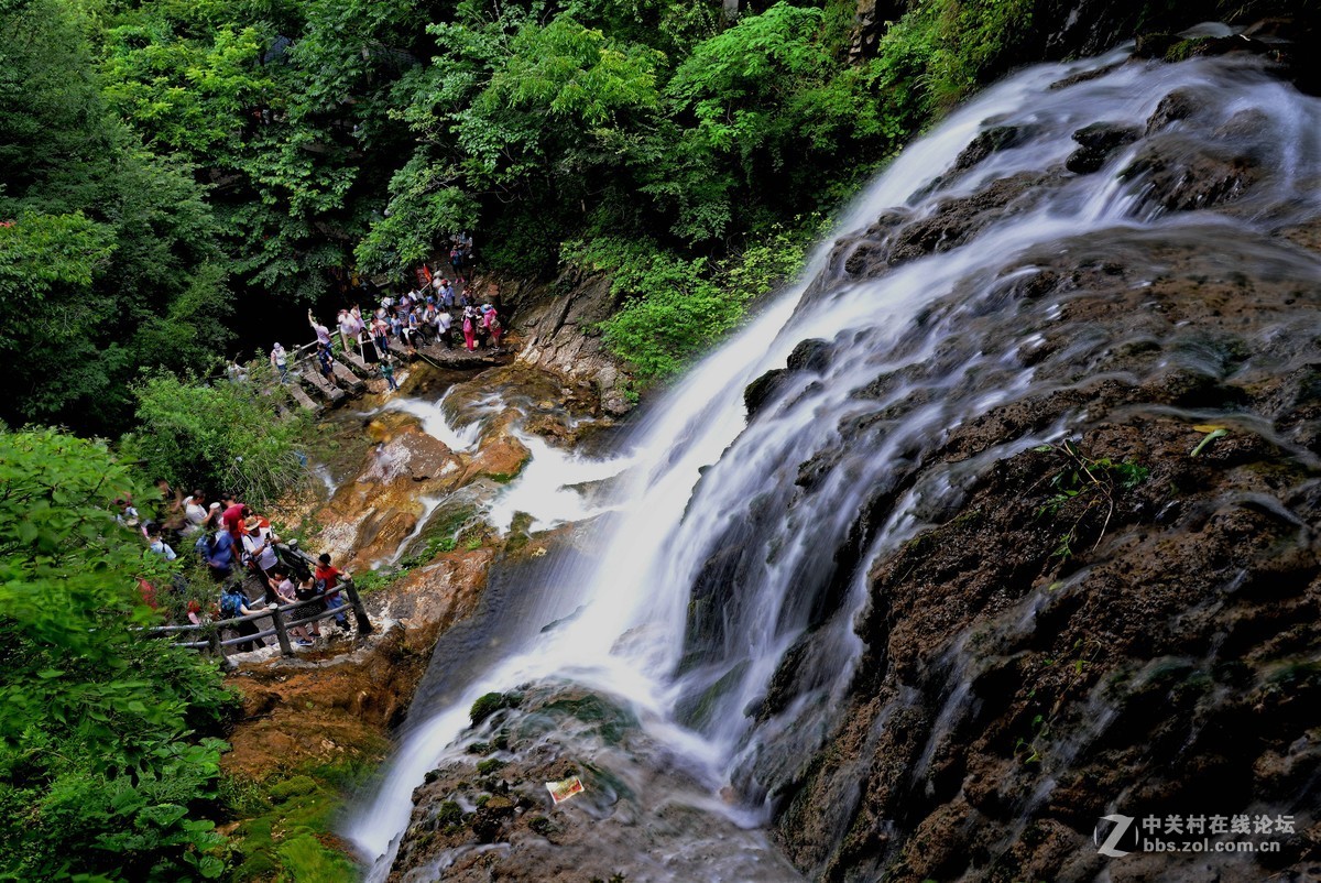 栾川重渡沟游拍
