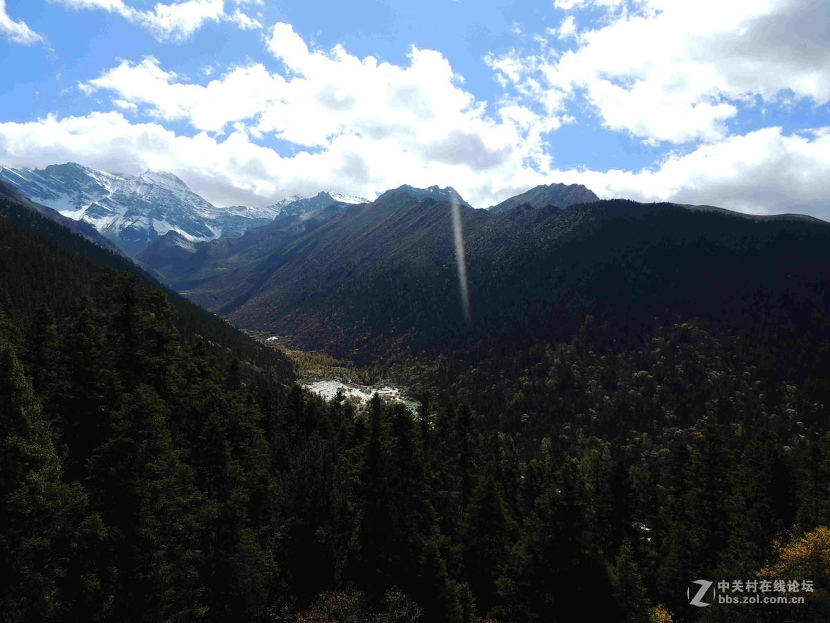 十月九寨沟之山