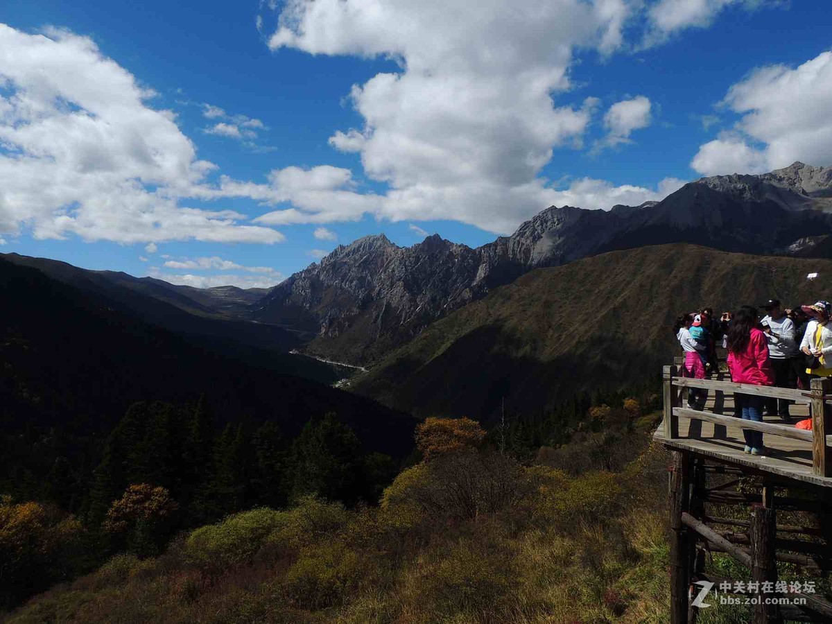 十月九寨沟之山
