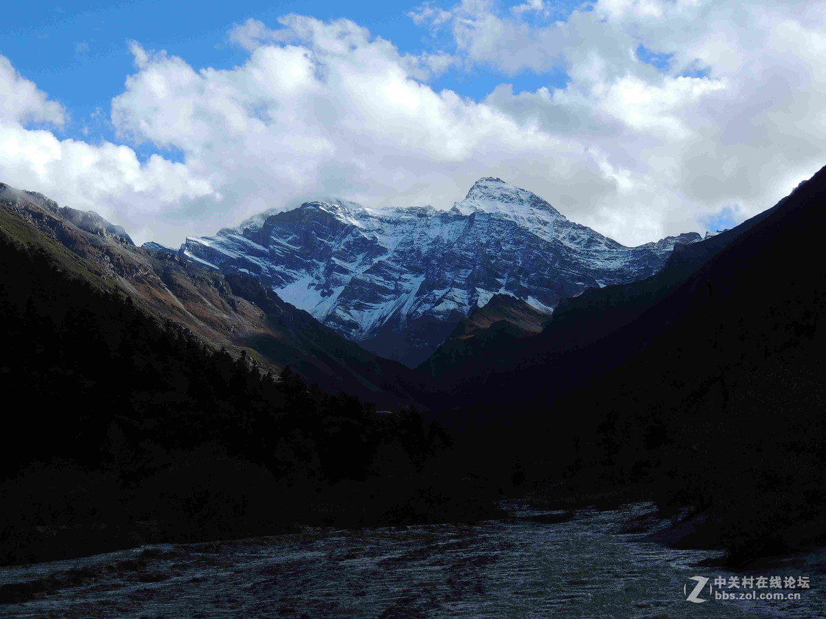 十月九寨沟之山