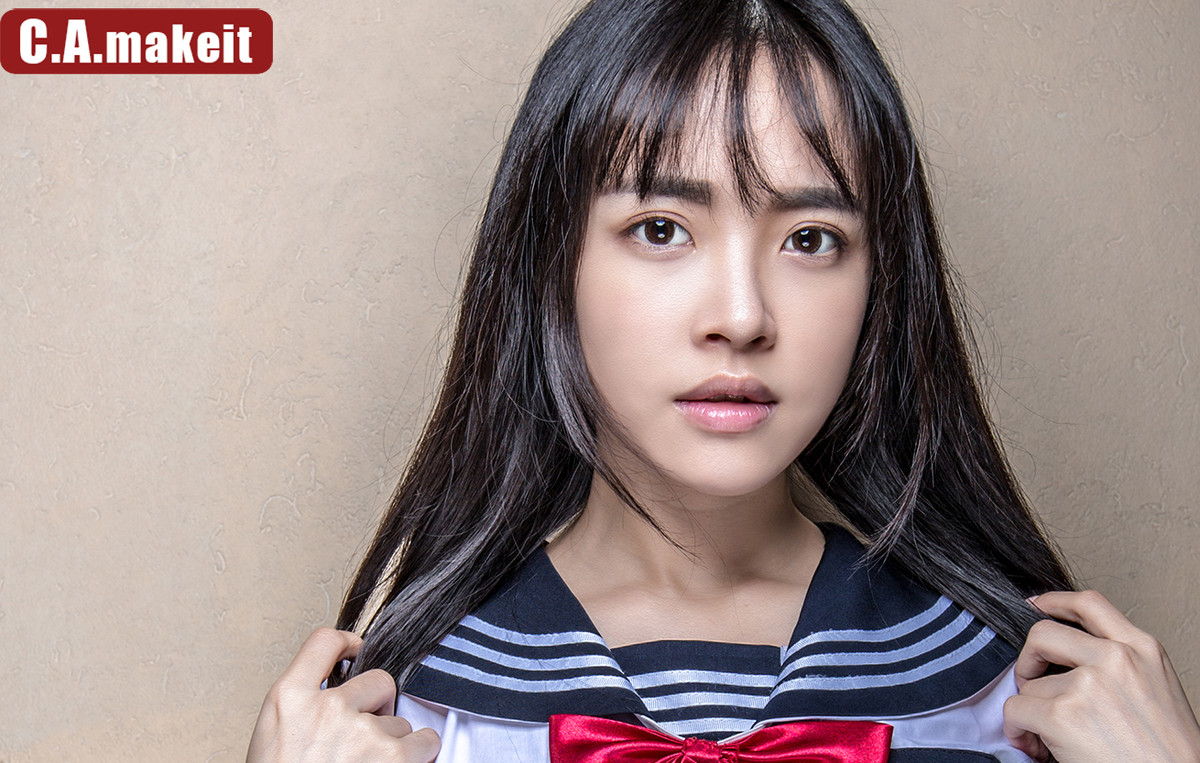 《同一天空下III——蔚蓝幻想》——广角JK外拍灯人像