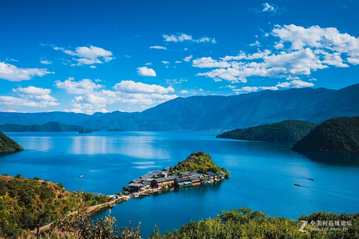 静之美云南泸沽湖几片