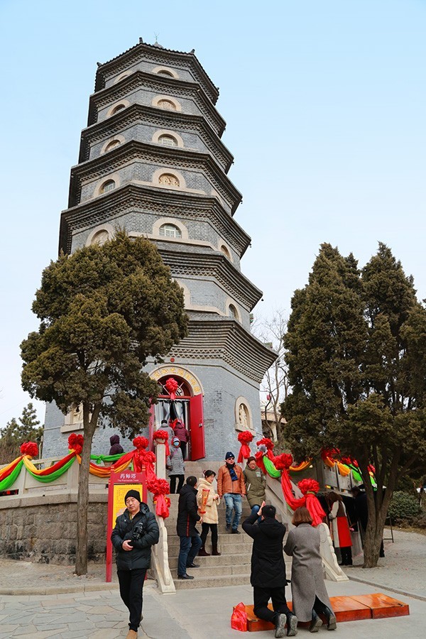 正月里的湛山寺