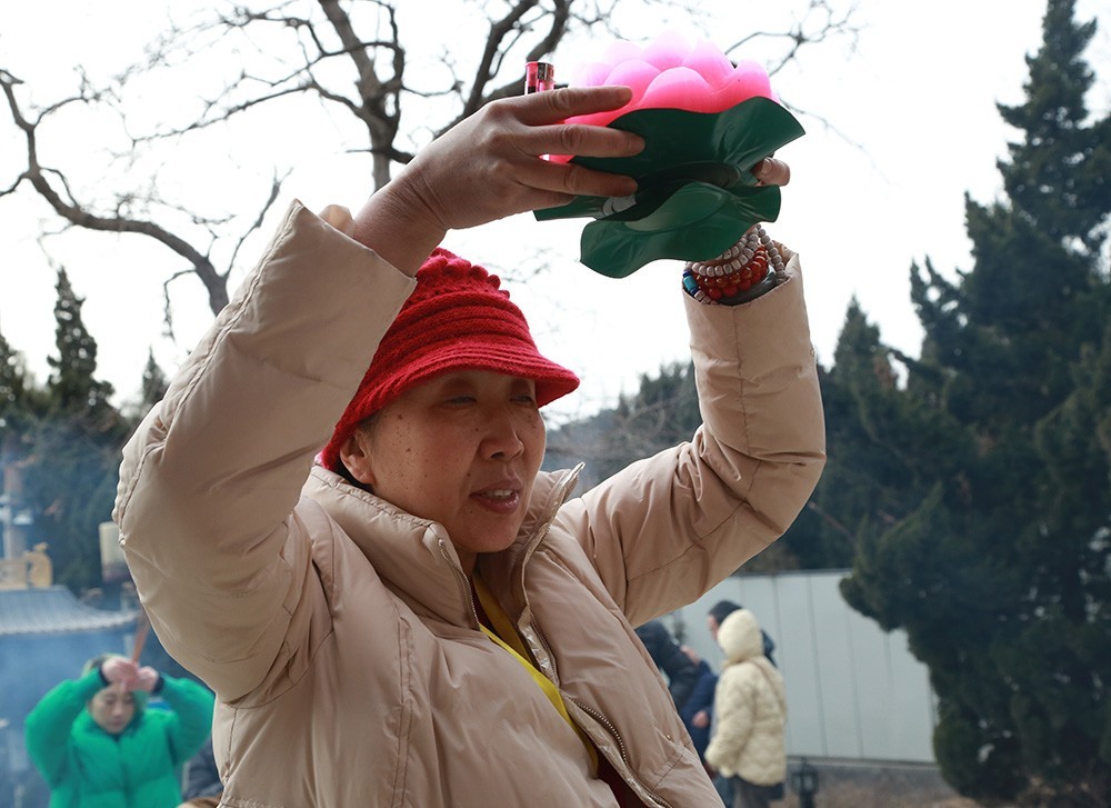 正月里的湛山寺