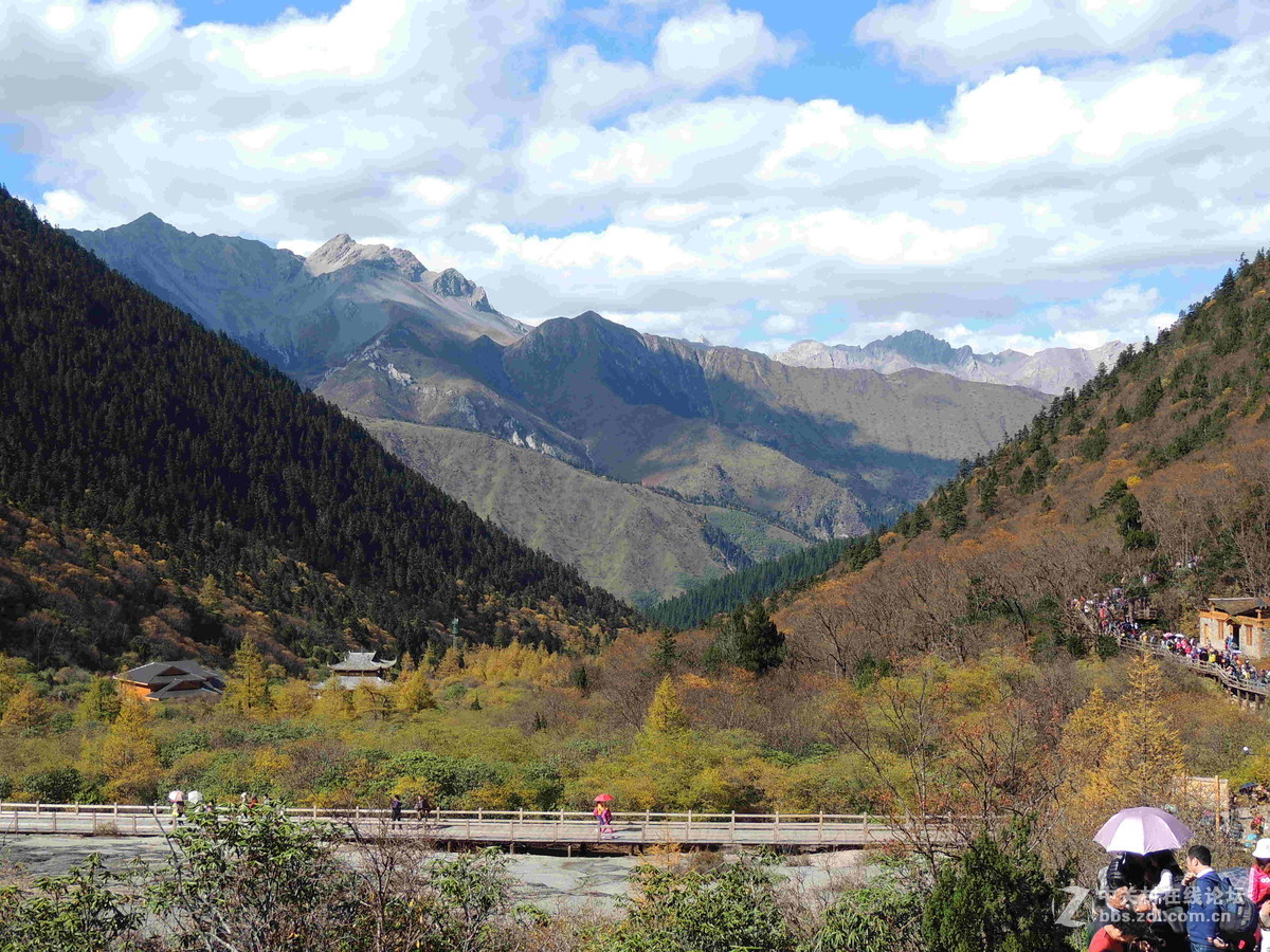 十月九寨沟之山