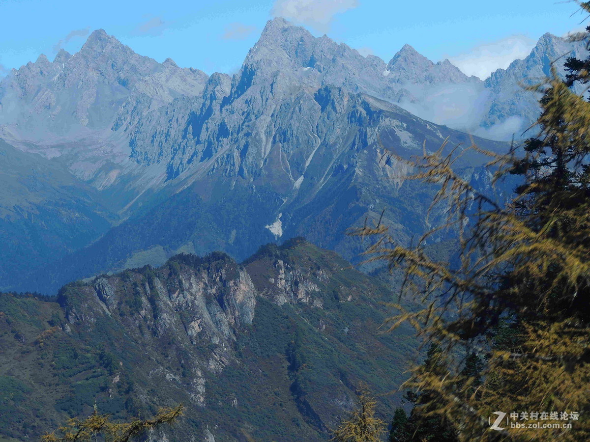 十月九寨沟之山