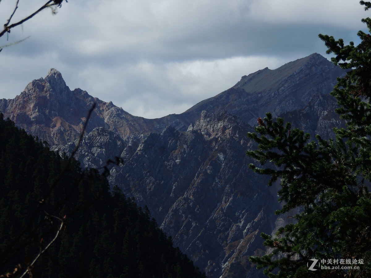 十月九寨沟之山