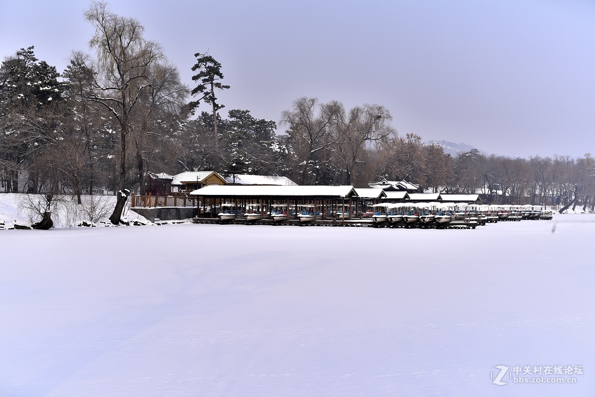 承德避暑山庄冬雪