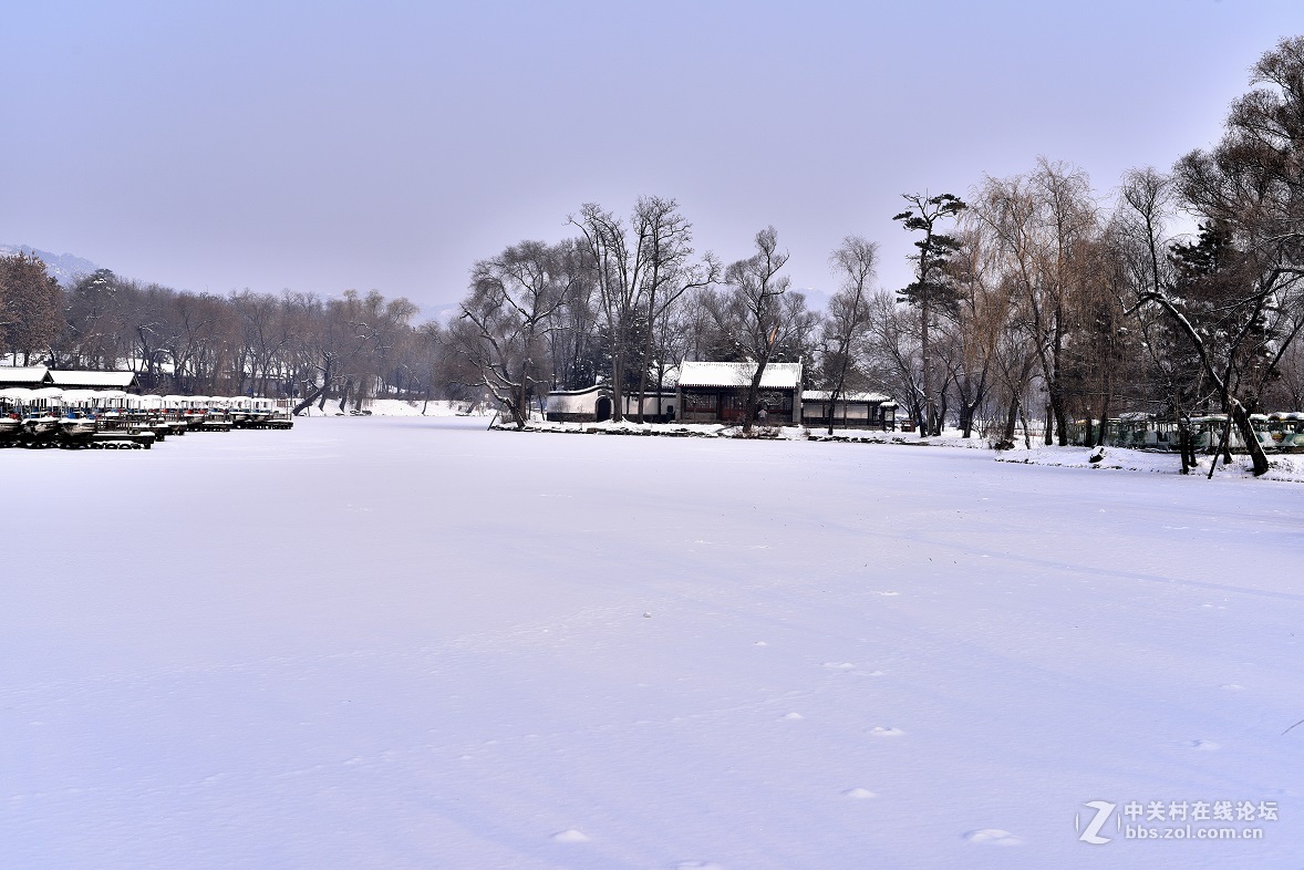 承德避暑山庄冬雪