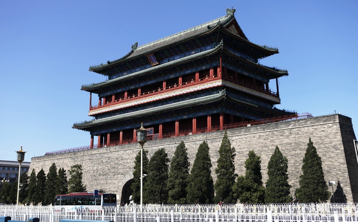 正阳门紫禁城巍峨庄严气象万千