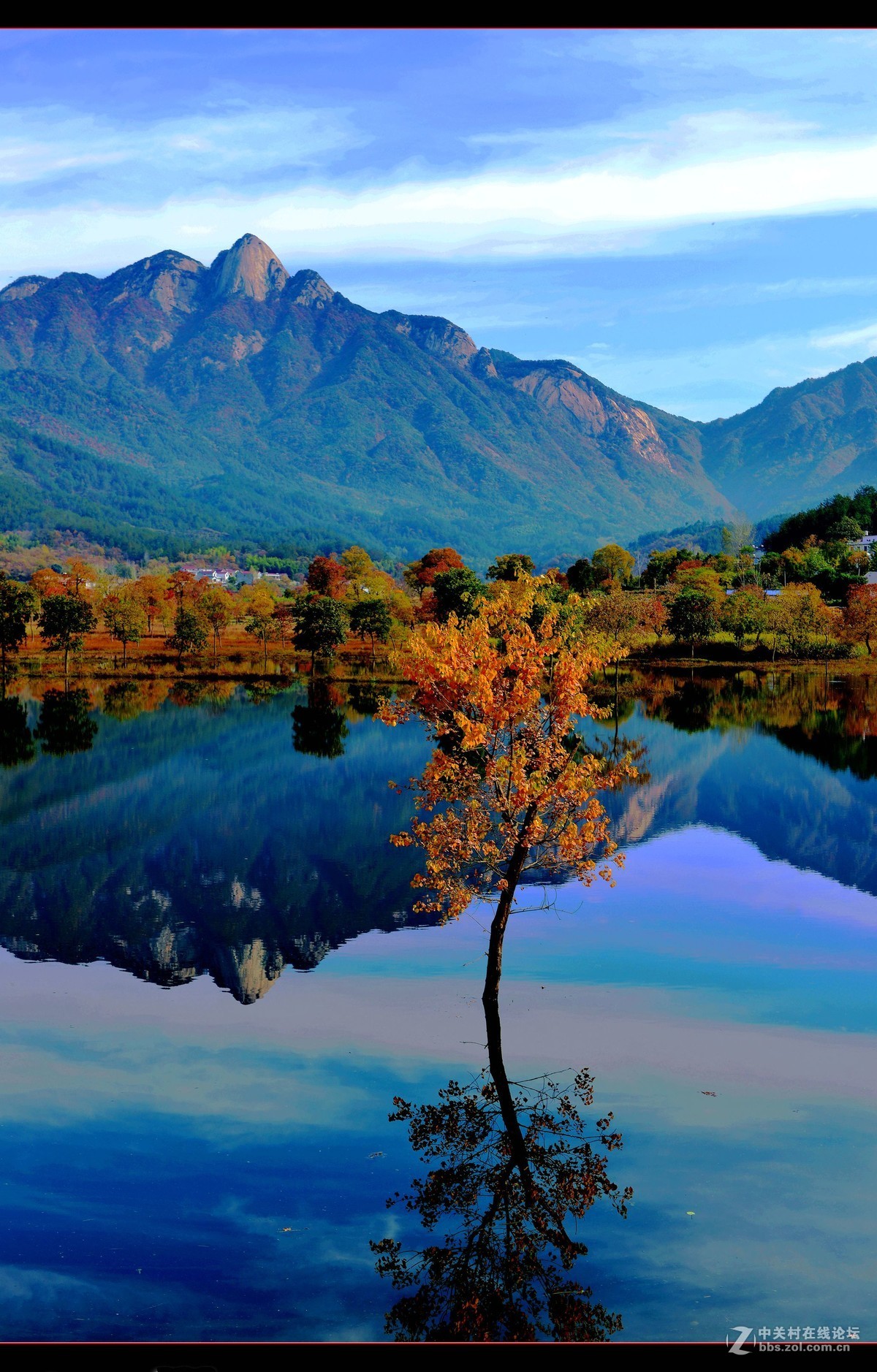 游拍醉美秋景大别山