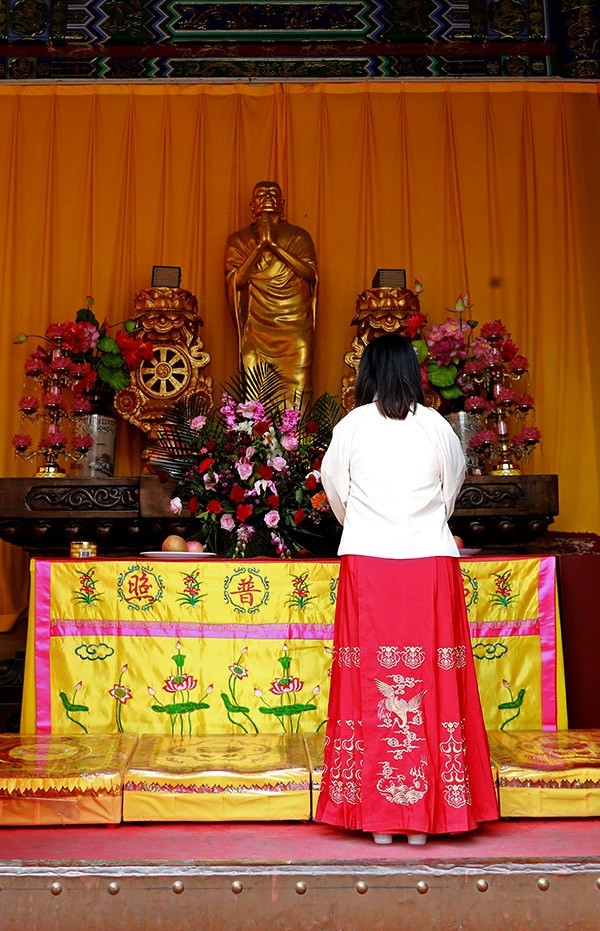 正月里的湛山寺