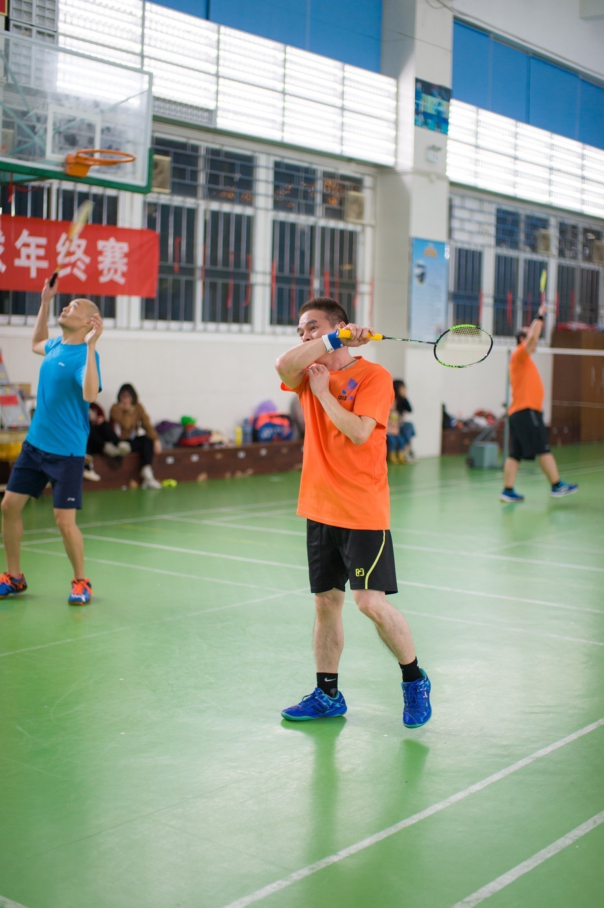 年终羽毛球比赛。50.14试镜