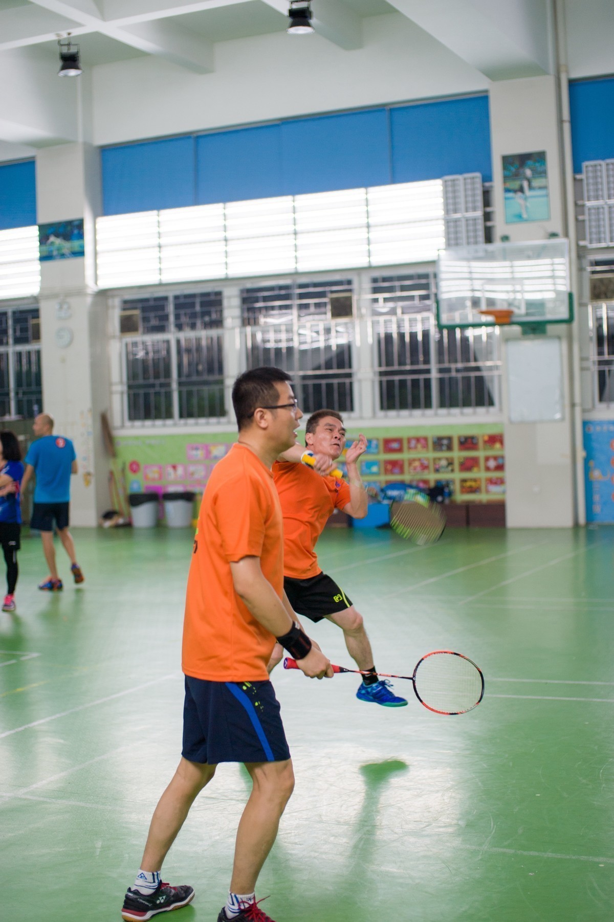 年终羽毛球比赛。50.14试镜