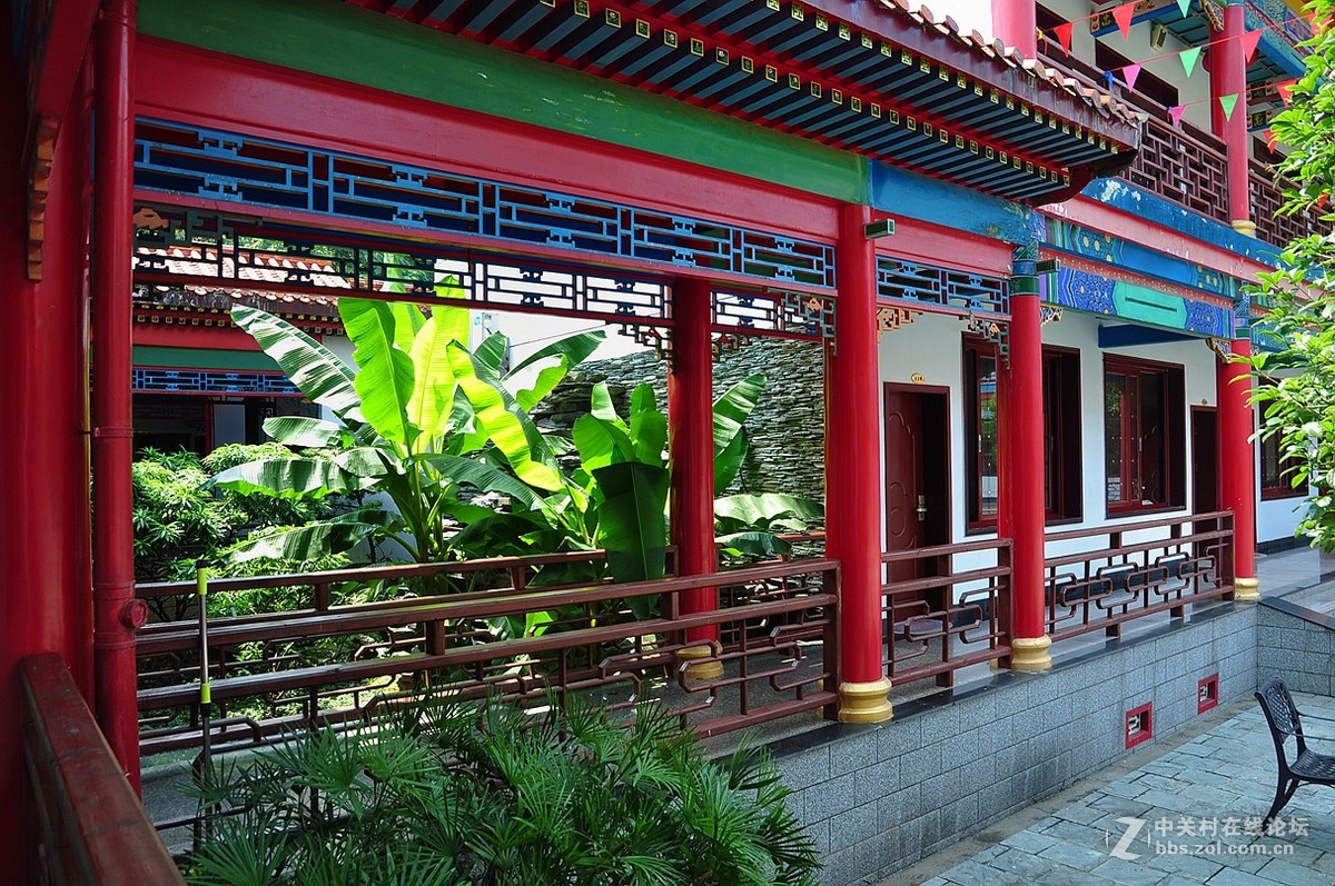 长沙郊外方圆山庄古典建筑