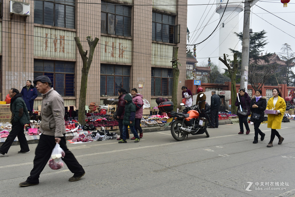 广汉南兴镇2017年1月春节场景