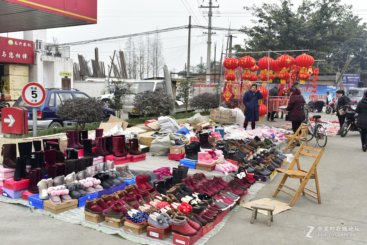 广汉南兴镇2017年1月春节场景