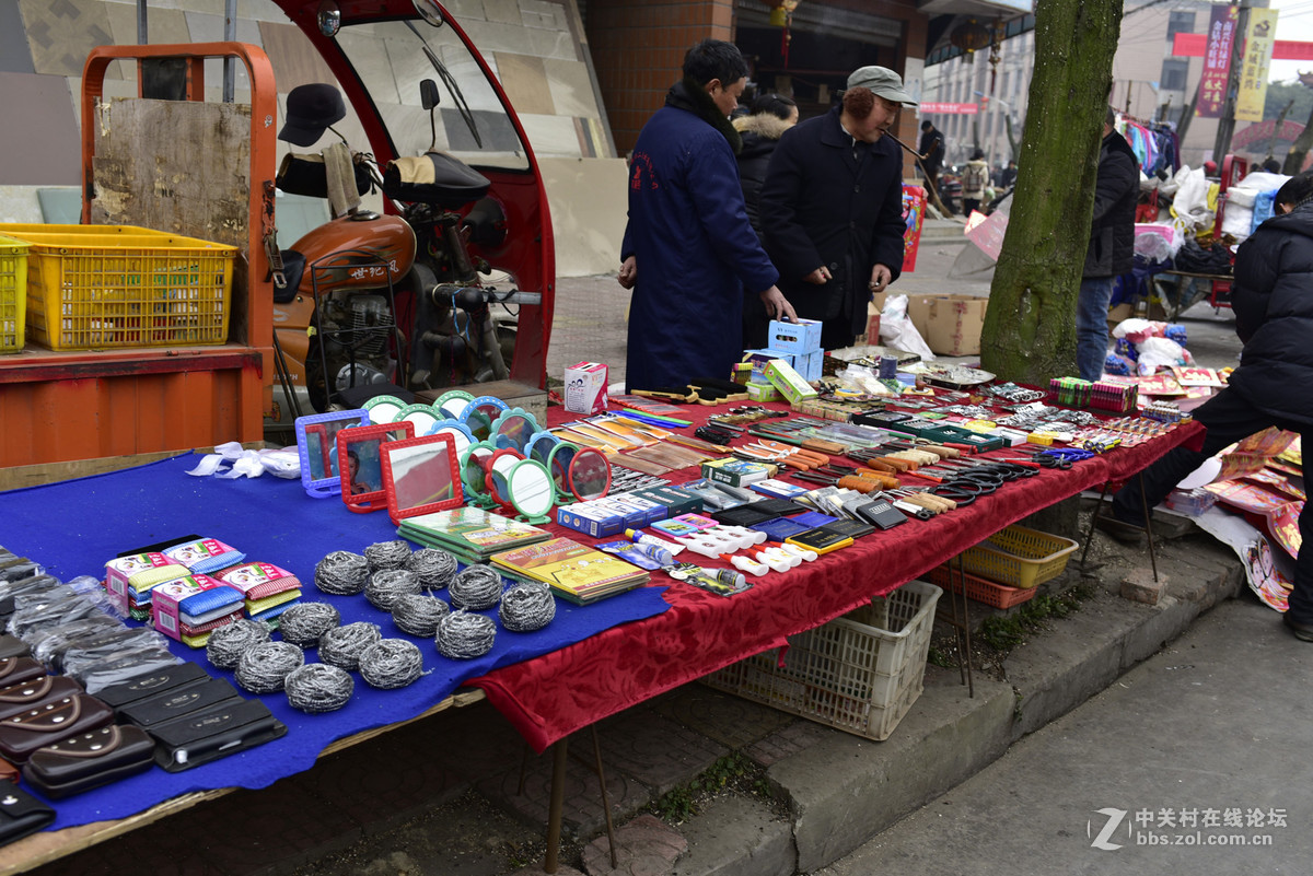 广汉南兴镇2017年1月春节场景