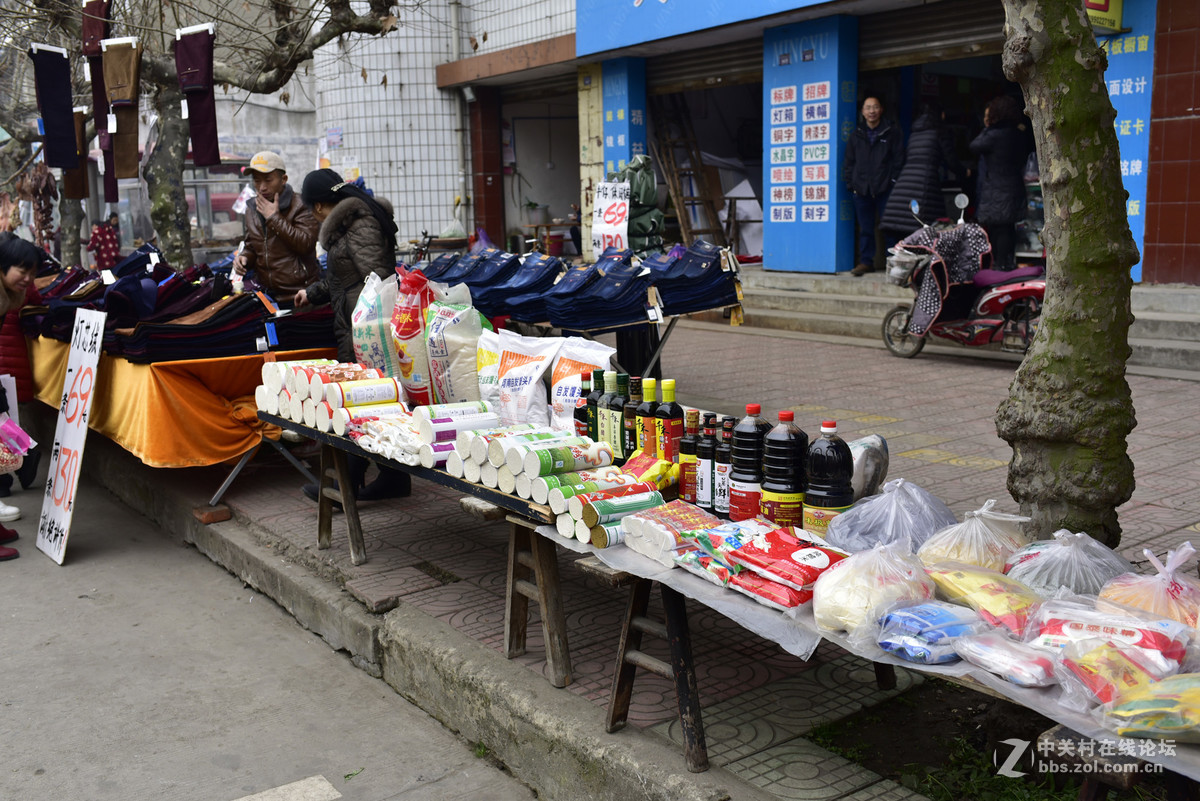 广汉南兴镇2017年1月春节场景