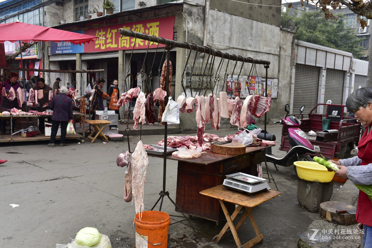 广汉南兴镇2017年1月春节场景