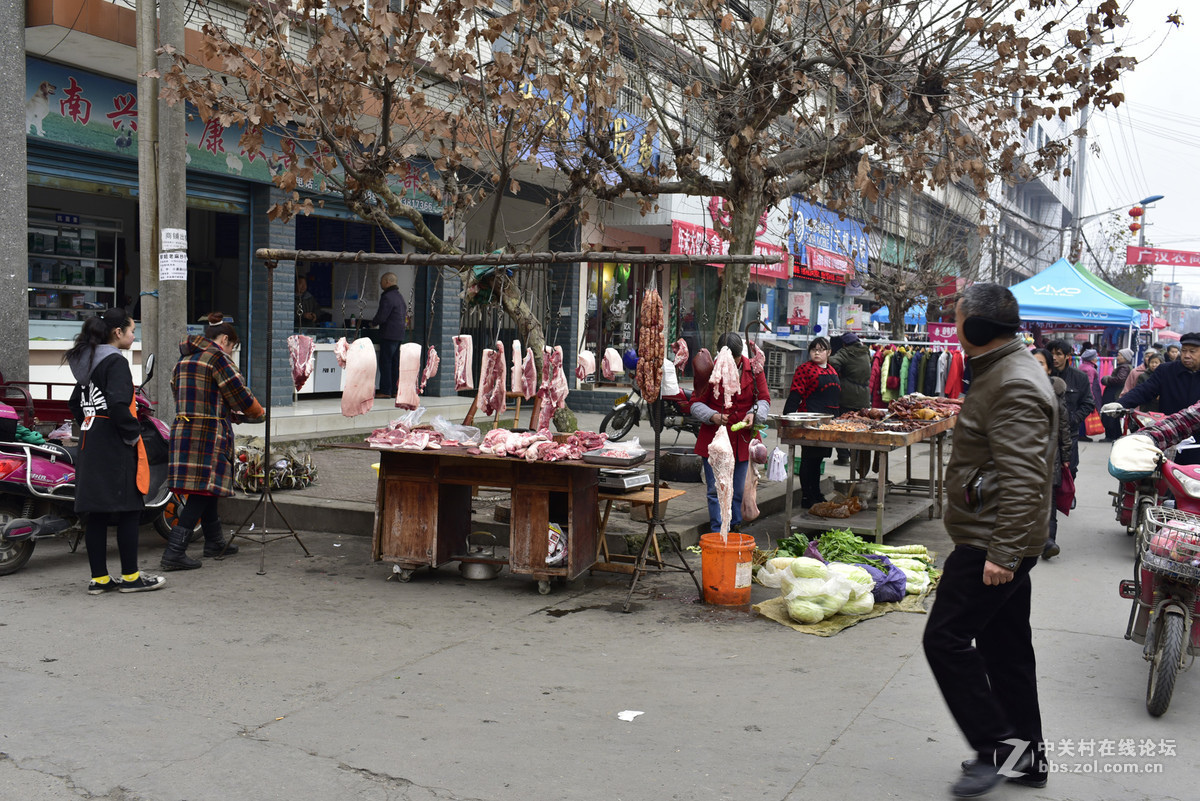 广汉南兴镇2017年1月春节场景