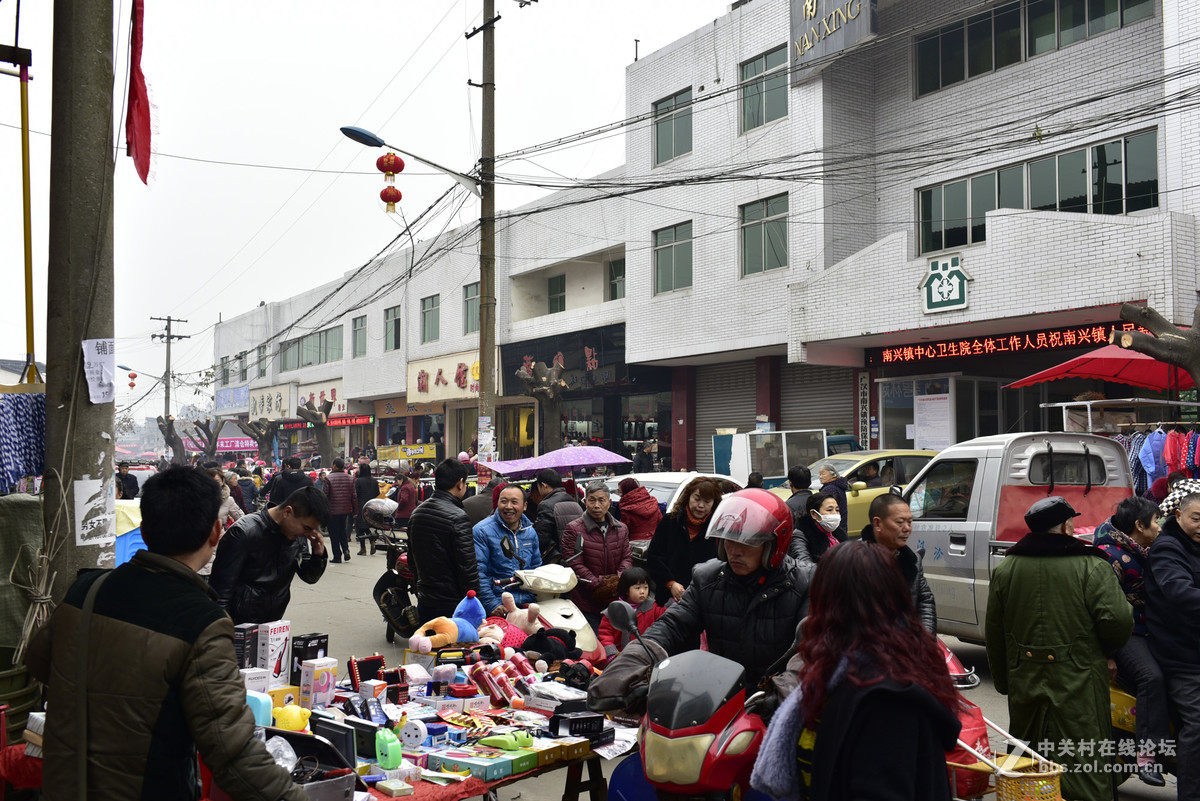 广汉南兴镇2017年1月春节场景